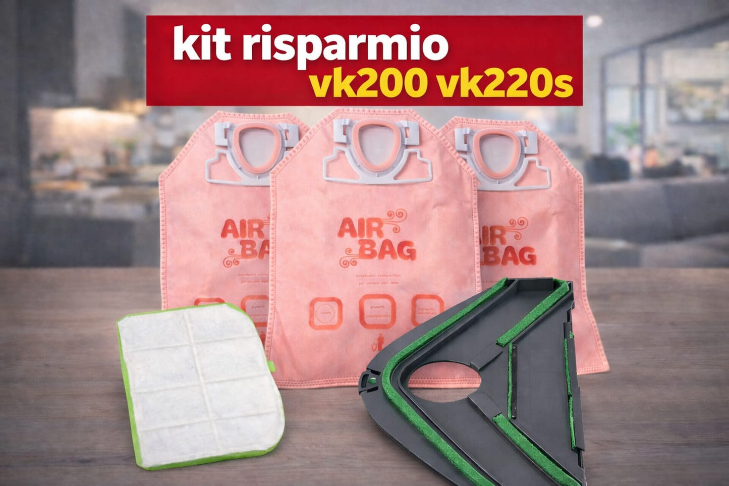 KIT RISPARMIO FOLLETTO VK7 VK220S VK200 VK150 VK140 VK136 VK135 vk130 vk131