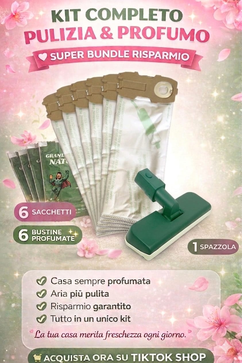 KIT RISPARMIO FOLLETTO VK7 VK220S VK200 VK150 VK140 VK136 VK135 vk130 vk131